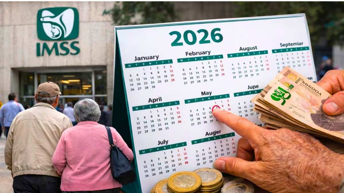 Calendario de pagos pensión IMSS 2026 consulta fechas completas