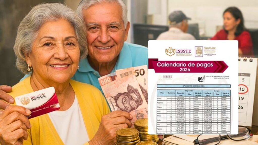 Calendario ISSSTE marzo 2026 fecha de pago para pensionados y jubilados