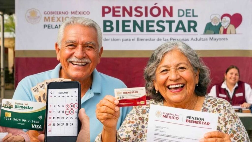Calendario de pagos marzo 2026 México monto confirmado de la nueva pensión adultos mayores