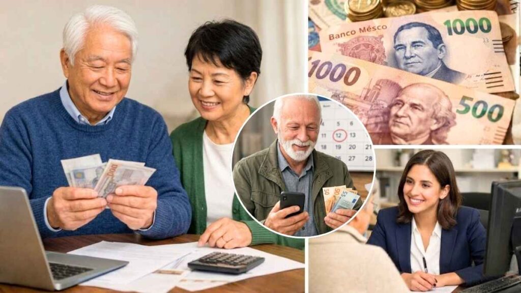 Adultos mayores reciben doble pago de pensión guía completa con fechas y requisitos